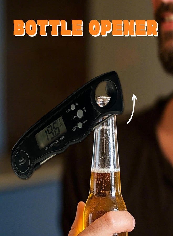 JREEPEE Meat Thermometer Digital, Instant Read Food Thermometer with Dual Probe, Backlight LCD Display,Kitchen Accessories for Outdoor Cooking, Candy Making, BBQ Grill Essentials,Calibration Function - Image 5